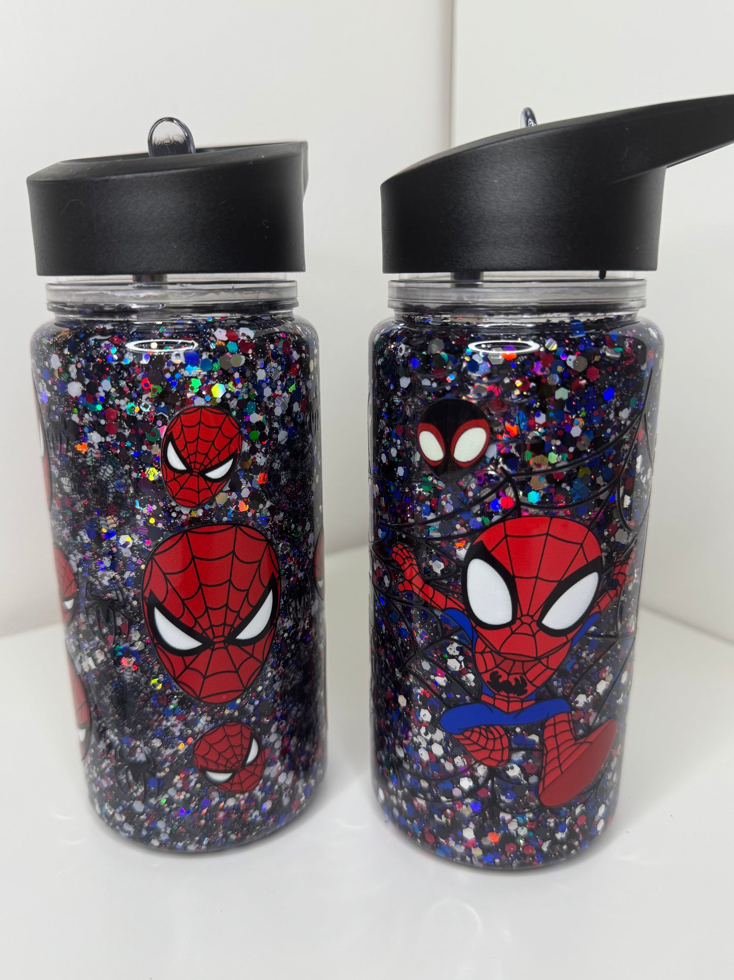 Spider man kids snowglobe tumbler