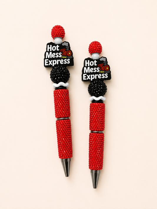 Hot Mess Express Beaded Pen