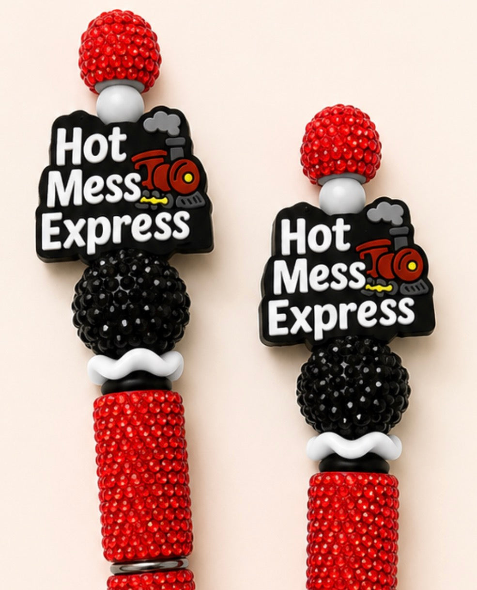 Hot Mess Express Beaded Pen
