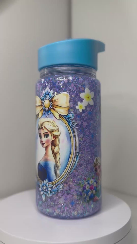 Elsa snowglobe tumbler for kids